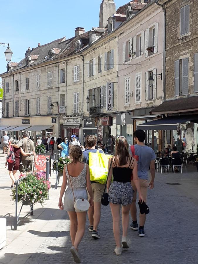 Appartement 48M2 Pour 6 Personnes Au Centre Ville Historique Avec Parking Gratuit Et Une Borne De Recharge Pour Voiture A 10 Metres Avallon Ngoại thất bức ảnh